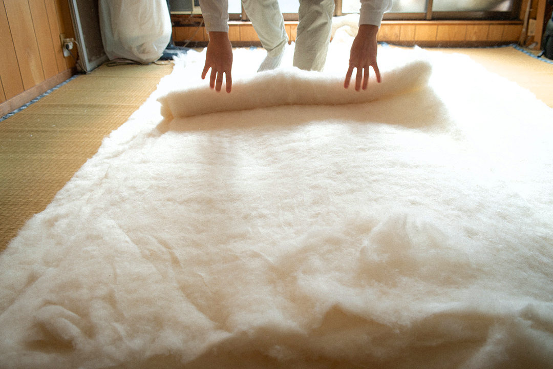 3種の綿を配合した2種類の綿