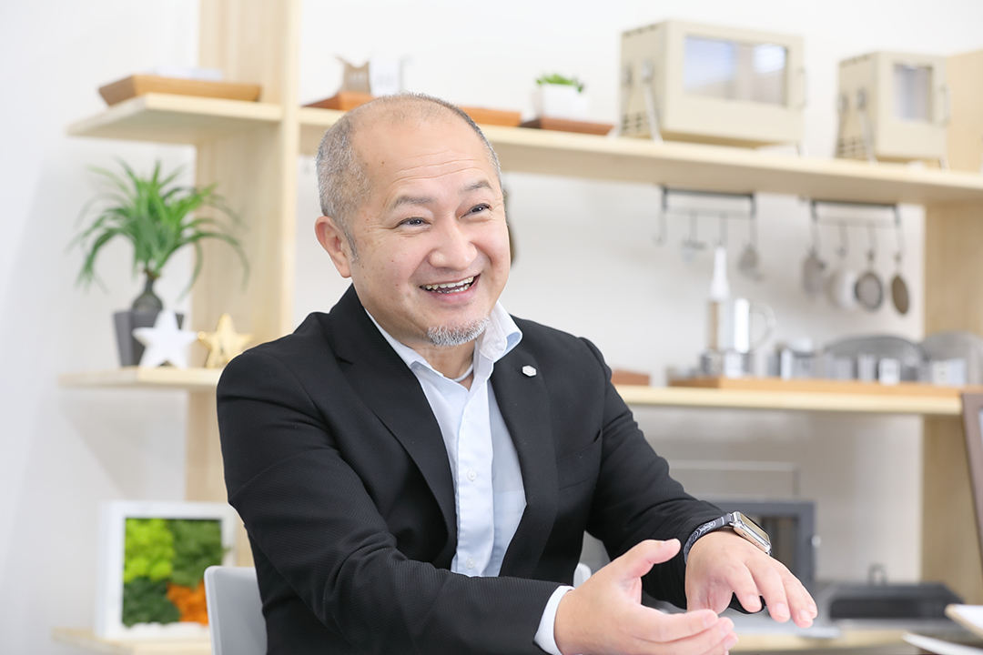 アイザワの代表取締役・相澤和志さん