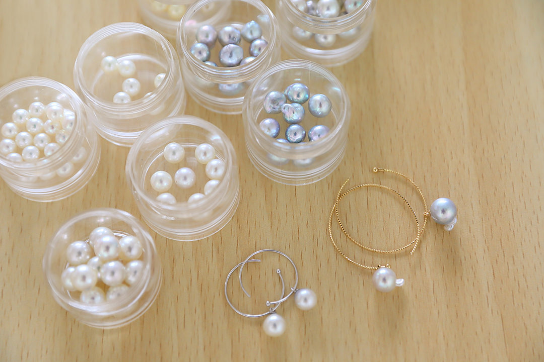 「百花」で扱う真珠は “白くて丸い”真珠とは異なる