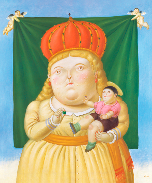 フェルナンド・ボテロ　コロンビアの聖母　ボテロ展