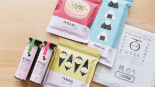 のりのおいしさを伝える桑名発ブランド【のりもも】