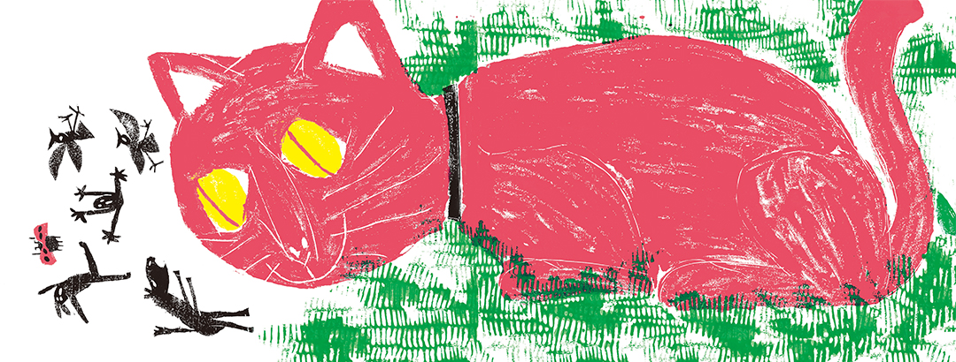 ユニークな猫たちの絵本原画展「絵本原画ニャー！猫が歩く絵本の世界