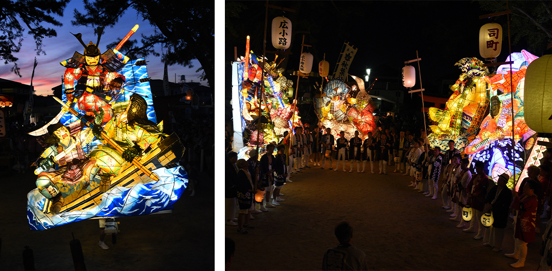 万燈祭,刈谷,2024,お祭り