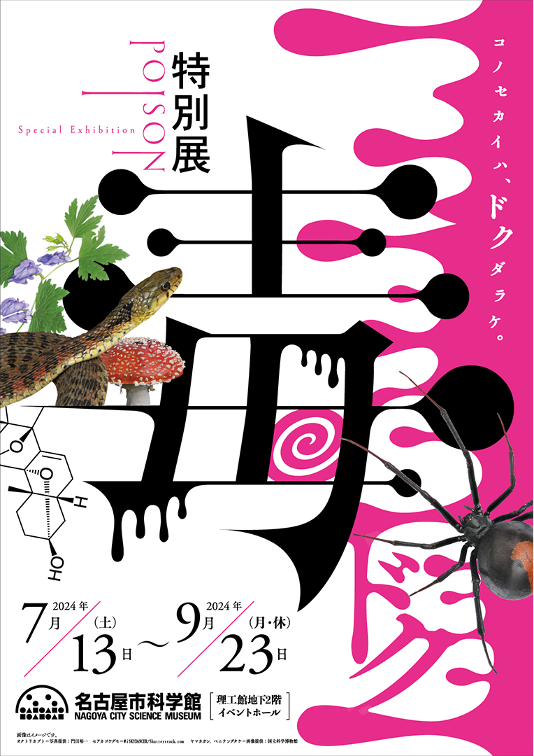 毒展,名古屋市科学館,2024,イベント