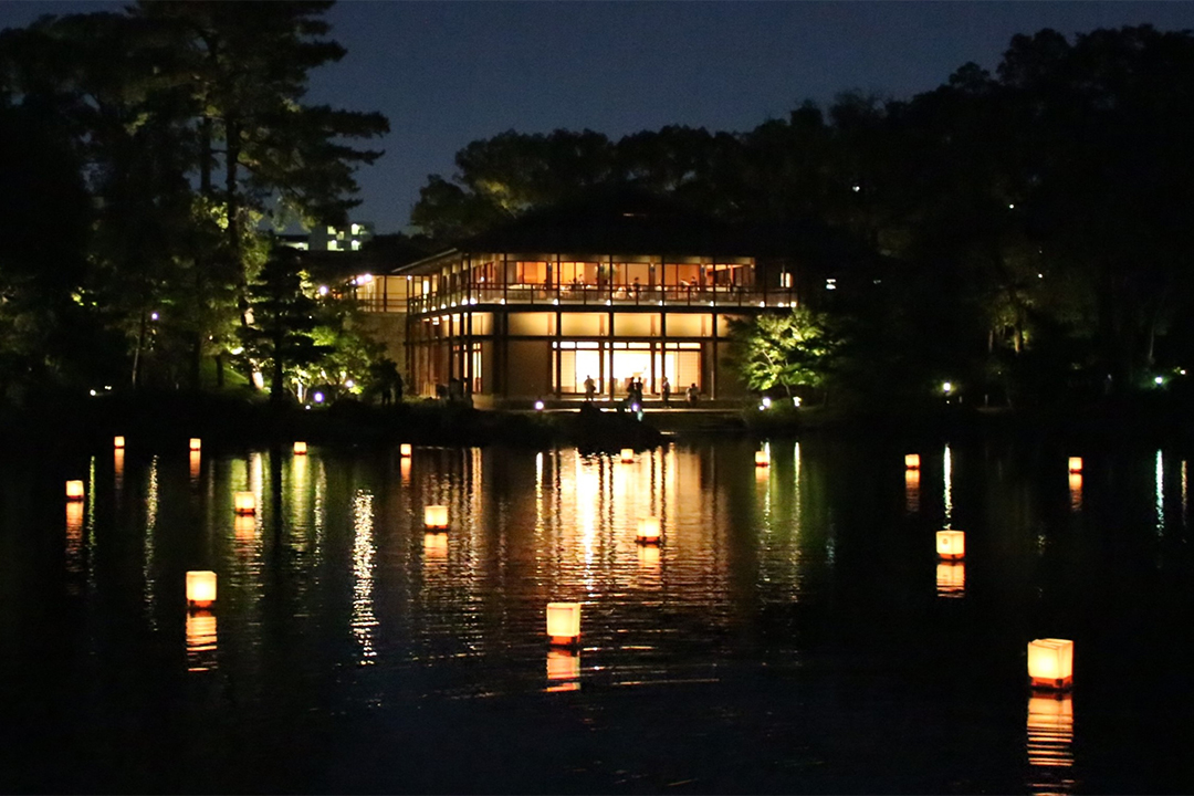 徳川園,夕涼み,灯篭,2024,夏,イベント