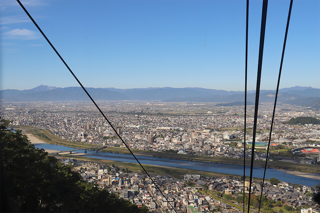 金華山,ロープウェー,リス村,岐阜城,夜景,ライトアップ