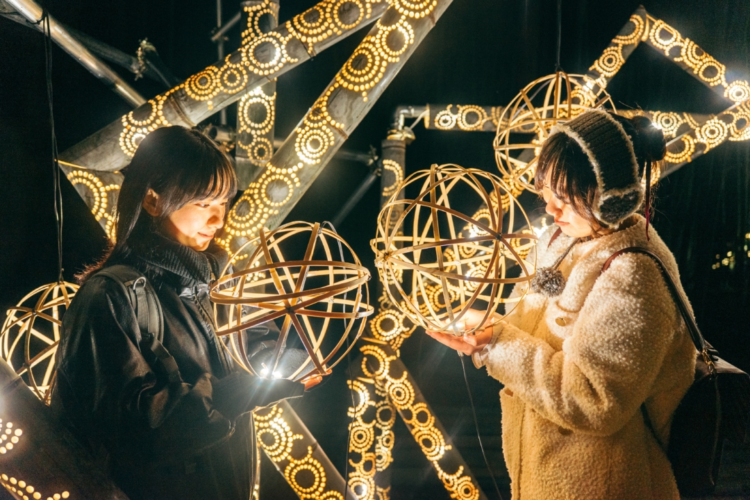 宵の道,竹あかり,イベント,犬山,善師野