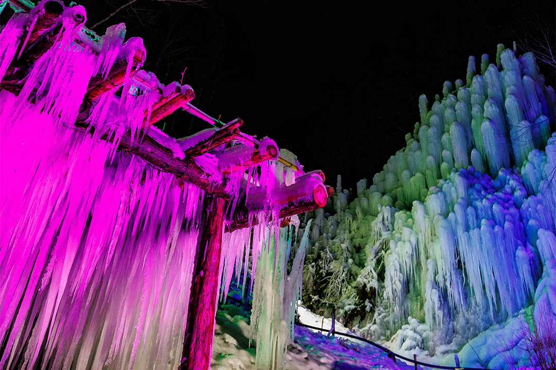 フォトジェニック,冬,イルミネーション,ライトアップ,氷瀑,樹氷,おでかけ,愛知,岐阜,三重