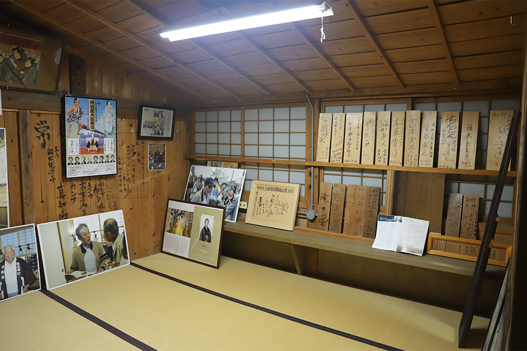 国宝,かしも明治座,歌舞伎,舞台裏,見学,中津川,岐阜