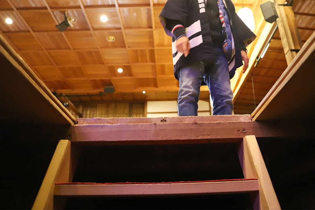 国宝,かしも明治座,歌舞伎,舞台裏,見学,中津川,岐阜