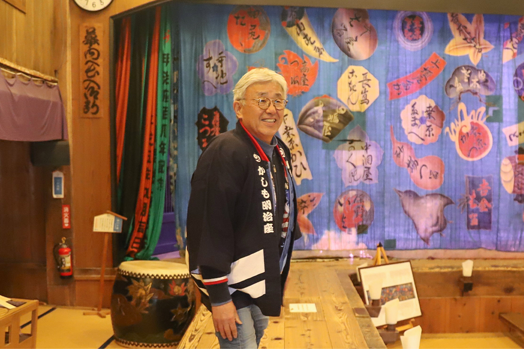 国宝,かしも明治座,歌舞伎,舞台裏,見学,中津川,岐阜