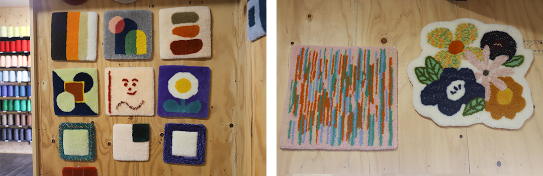 ハンドメイド,タフティング,体験,小川染色,一宮