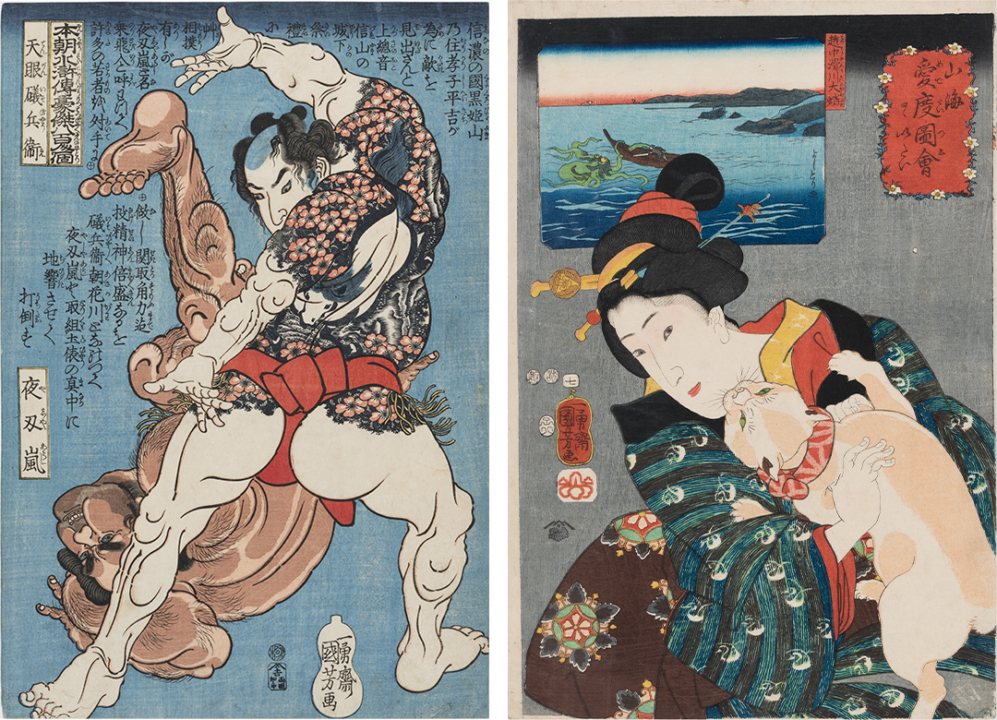 浮世絵,歌川国芳,展,名古屋,愛知県美術館