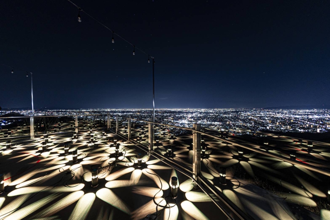 岐阜城,夜景,金華山,展望台,岐阜