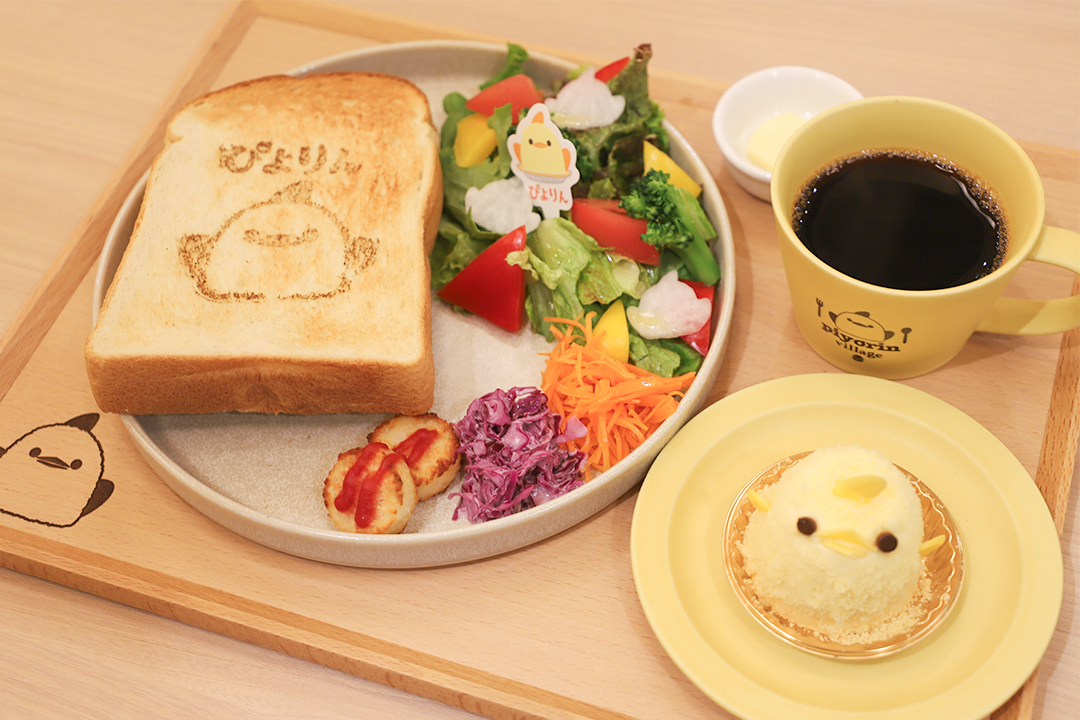 ぴよりん,ビレッジ,カフェ,名古屋駅,village,グッズ,お土産