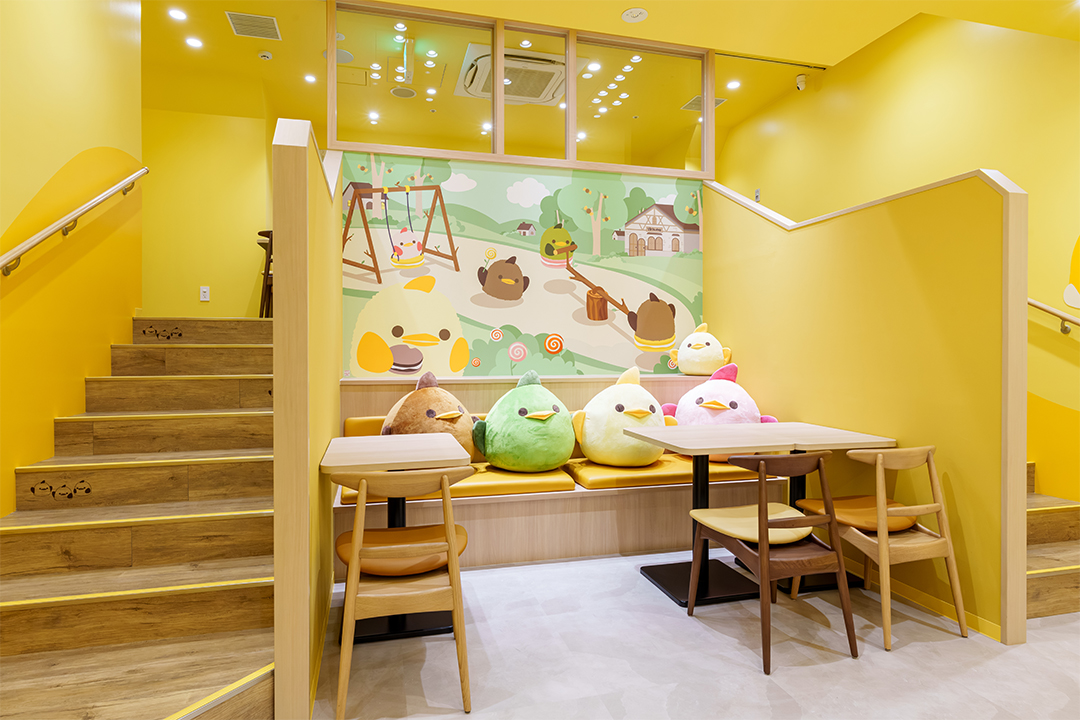 ぴよりん,ビレッジ,カフェ,名古屋駅,village,グッズ,お土産